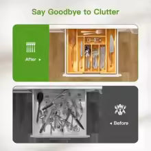 HausOrder™ – Organizador de Gavetas Expandível Premium