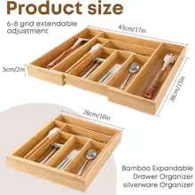 HausOrder™ – Organizador de Gavetas Expandível Premium